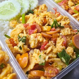 ข้าวไก่ทอด