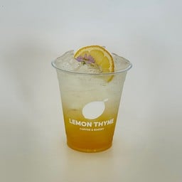 Lemon honey soda
