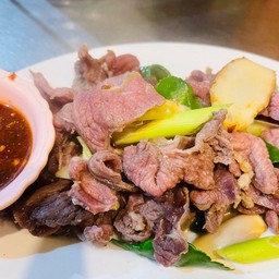 เนื้อน่องลายลวกจิ้ม