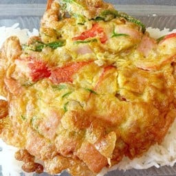 ไข่เจียวทรงเครื่อง บ้านสามเหมียว
