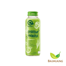 QminC สมูทตี้ ผลไม้รวมกีวี่ฝรั่งและโพรไบโอติค 250 มล.