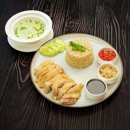 ข้าวมันไก่ต้ม(ธรรมดา)