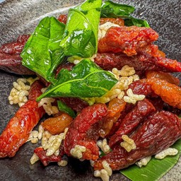 หมูแดดเดียวทอด