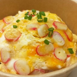 ข้าวไข่ข้น-ปูอัด