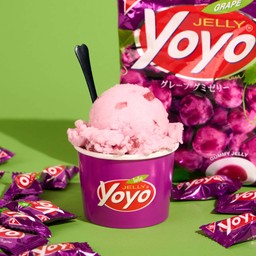 โยโย่ Yoyo (Grape Gummy) (Cup 85g) - เจลลี่องุ่นโยโย่