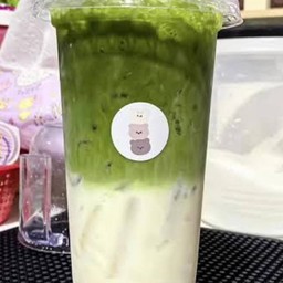 ทูโทนชาเขียวนมสด