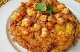 ข้าวไข่เจียวกุ้งสับ