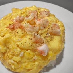 ข้าวไข่เจียวกุ้ง