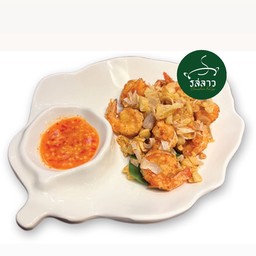 กุ้งทอดกระเทียม