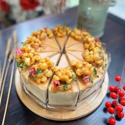 เค้กกาแฟคาราเมลแมคคาดาเมีย