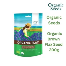 Organic Seeds Organic Flax 200 g.