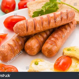 ไส้กรอก2ชิ้น