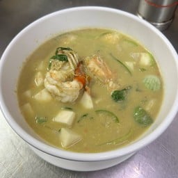 แกงเขียวหวานกุ้ง