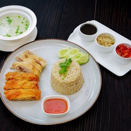 ข้าวมันไก่ผสม(พิเศษ)