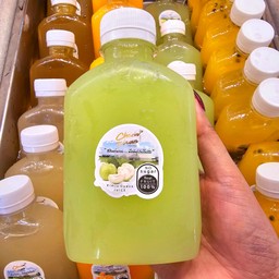 น้ำฝรั่งกิมจูคั้นสด 100% ไม่ใส่น้ำตาล