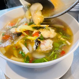 ต้มยำปลาคัง ถ้วย