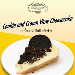WoW Cookie & Cream Cheesecake