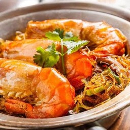 กุ้งอบวุ้นเส้น