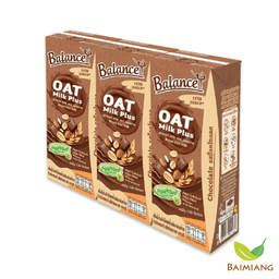 Balance นมโอ๊ตอัลมอนด์&ข้าว รสช็อก 180ml. ( 1 แพ็ค )