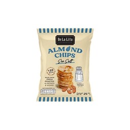 DeLaLita แผ่นอัลมอลด์และข้าวรสเกลือ 25 ก.