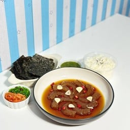 กุ้งดองเบบี้ (มีแค่สาหร่ายเกาหลี)