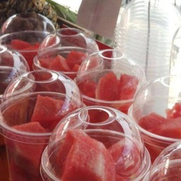 แตงโม ปั่น 4 แก้ว