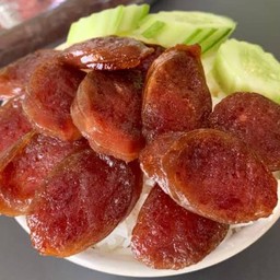 กุนเชียงทอด กับข้าว