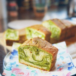 matcha marble cake
