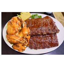 Buy Smoke Bar B Q Ribs Full Rack No Side Order Get Free Garlic Wings No Side Order
