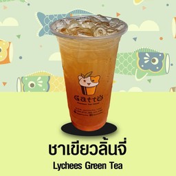 ชาเขียวลิ้นจี่