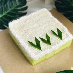 เค้กใบเตยมะพร้าวอ่อนกล่องใหญ่