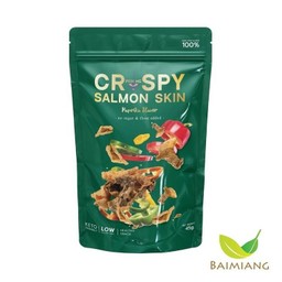 PrikMe หนังปลาแซลมอนคีโตรสปาปริก้า 45 ก.