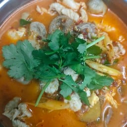 ต้มยำพวงไข่อ่อน