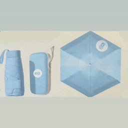 CAPSULE UMBREALLA ( สีฟ้า )