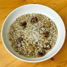 Truffle champignon risotto