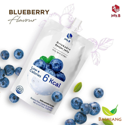 Jelly B เยลลี่ผสมบุก รสบลูเบอรี่ 150 ml.