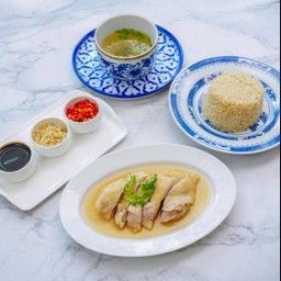 ข้าวมันไก่สิงคโปร์(พิเศษ)