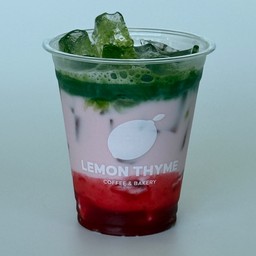 Strawberry matcha Latte