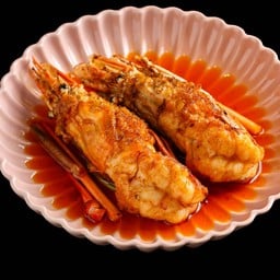 กุ้งแม่น้ำทอดเกลือ