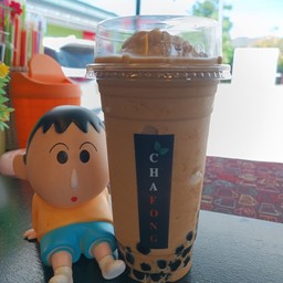 กาแฟลาเต้ปั่น