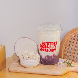 นมตุ๋นเผือกสด