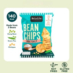 De La Lita ขนมถั่วอัดแผ่นอบกรอบ รสเกลือทะเล 25 ก.