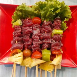 SET บาร์ บี คิว เนื้อ (10 ไม้)