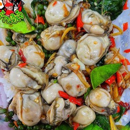 ข้าวผัดขี้เมาหอยนางรม