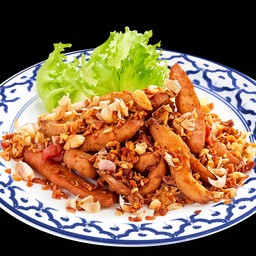 หมูทอดกระเทียม
