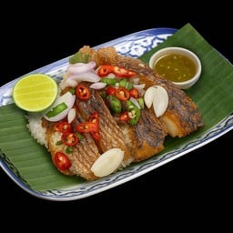 ข้าวปลานิลแกะ