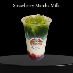 Matcha Strawberry Milk