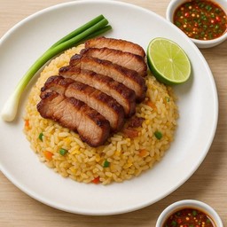 ร้านผัด ข้าวผัดหมูย่าง
