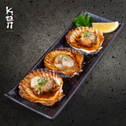 หอยเชลล์ฮอกไกโดย่างเนย