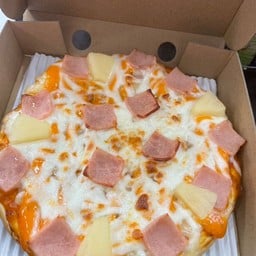 โอ๊ตพิซซ่าเต็มคำ เฟรนฟรายชีส สุขุมวิท28